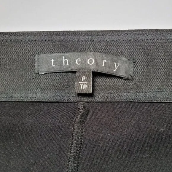 TheoryāBlackāSeamedĀ LeggingsāSzāP - Picture 6 of 9